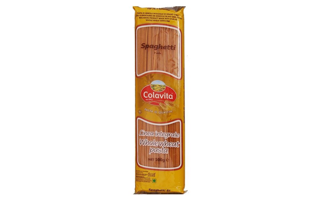 Colavita Spaghetti Whole Wheat Pasta   Pack  500 grams